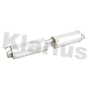 Klarius Box With Centre Pipe Centre fits Ford Transit 2001-2006 2.3