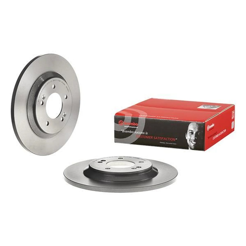 Brembo 2 x Solid Rear Brake Discs 08.D086.11-x2