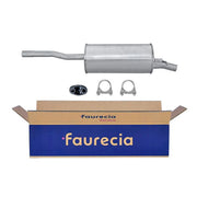 Hella End Silencer Rear fits Dacia Logan Express 2009-2010 1.4 1.6