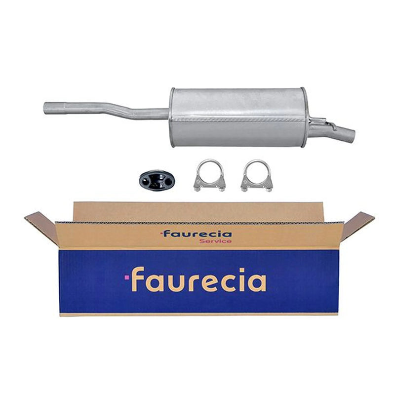 Hella End Silencer Rear fits Dacia Logan Express 2009-2010 1.4 1.6