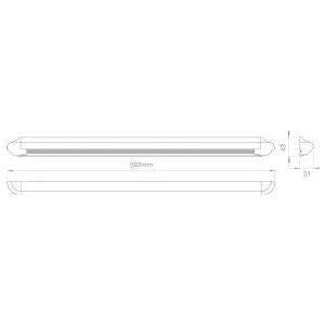 Labcraft Astro Led Awning Light (Grey) LL2CW500G Labcraft - Dynamic Drive