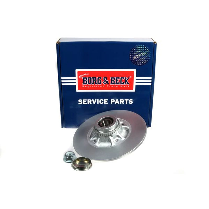 Borg & Beck Front & Rear Brake Discs & Pads fits Renault 19 1988-1992 1.9