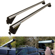 Maypole 1.2m Car Roof Bars for Profile Flush Rails Maypole  - Dynamic Drive