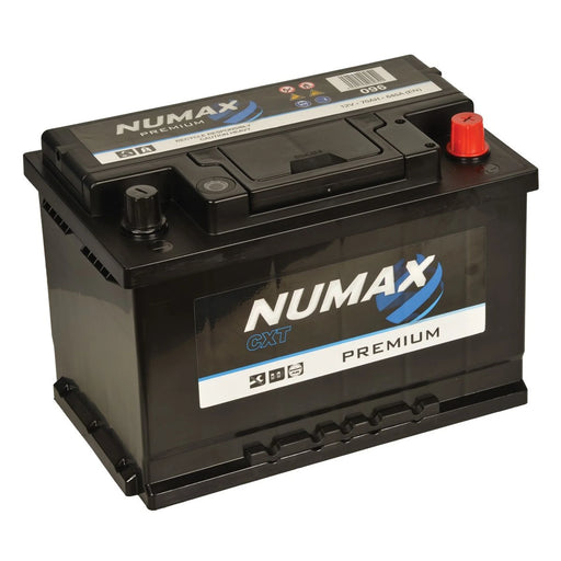 Numax Car Battery 12V 70Ah 640A CCA