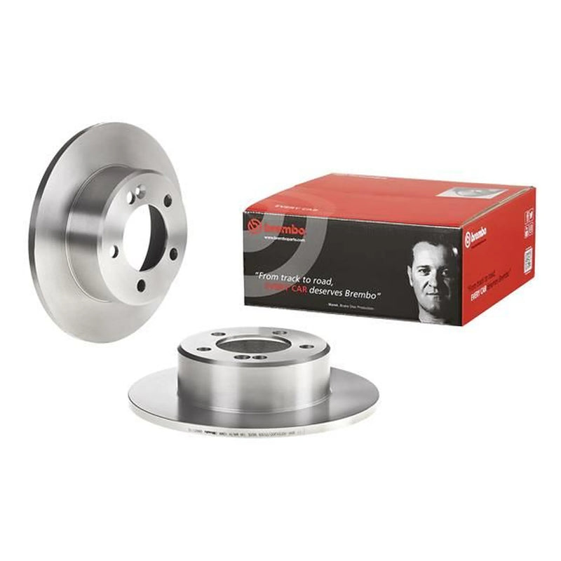 Brembo 2 x Solid Rear Brake Discs 08.A651.10-x2