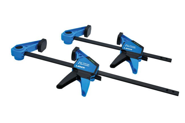 Laser One-Handed Bar Clamp & Spreader Set Laser - Dynamic Drive