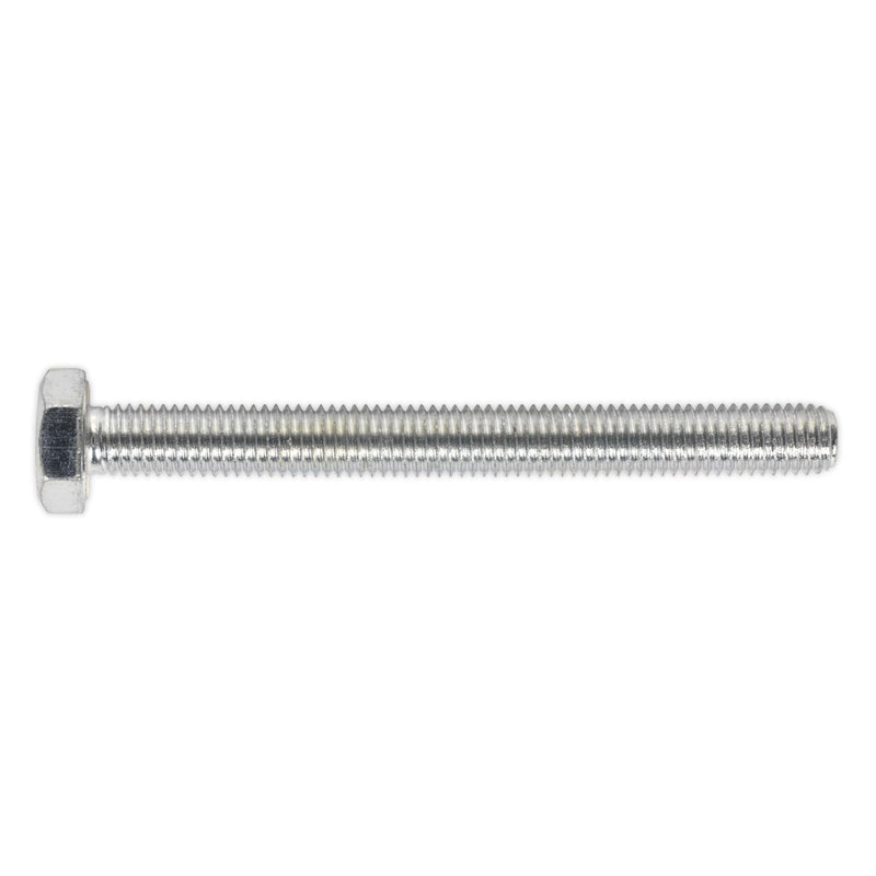 Sealey HT Setscrew M10 x 100mm 8.8 Zinc Pack of 25 SS10100 Sealey - Dynamic Drive