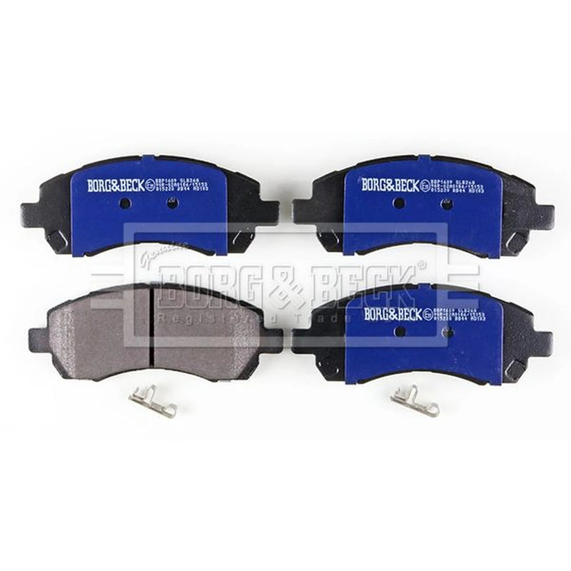 Borg & Beck Front & Rear Brake Discs & Pads fits Subaru Impreza 2000-2009 2.0