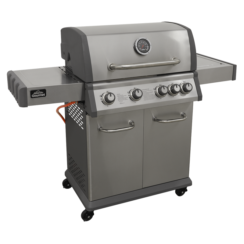 Dellonda 4+1 Burner Deluxe Gas BBQ Dellonda  - Dynamic Drive