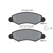 Textar Front Brake Pad Set 2360501