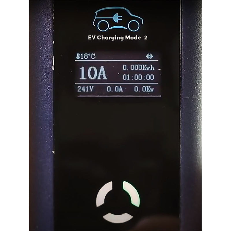 Sealey Portable EV Charger Type 1 to UK 10A 5m Cable EVPC1 Sealey - Dynamic Drive