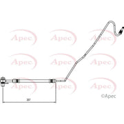 Apec Brake Hydraulic Hose Line outer HOS4137