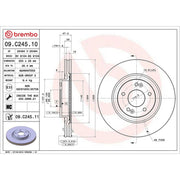 Brembo Front & Rear Brake Discs & Pads fits Kia Sportage IV 2015-2022 1.6 2.0