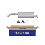 Hella End Silencer Rear fits Citroën C2 2005-2009 1.6