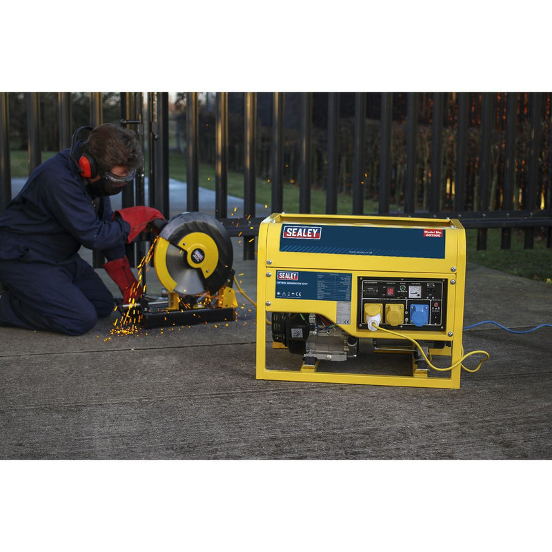 Sealey Generator 6000W 110/230V 13hp GG7500 Sealey - Dynamic Drive