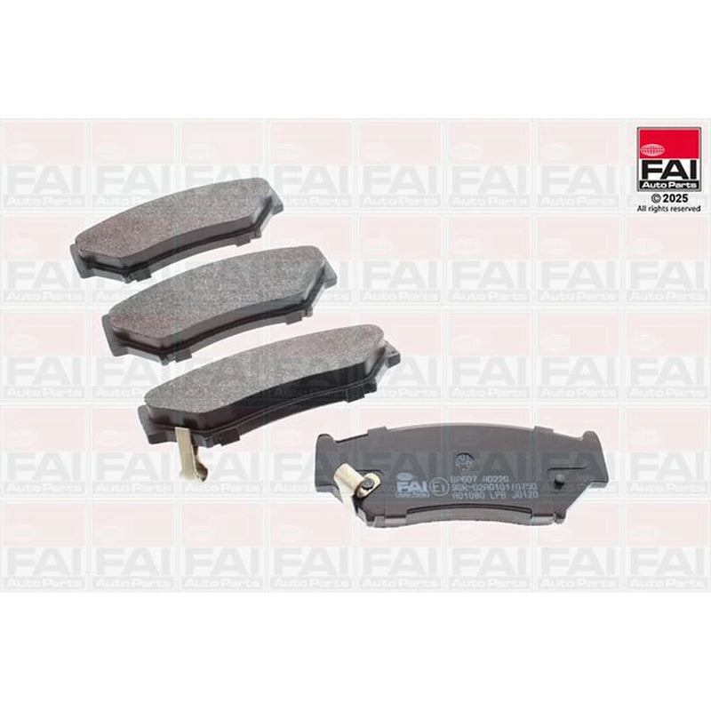 FAI Front Brake Pad Set fits Suzuki Grand Vitara I 1998-2005 1.6 2.0