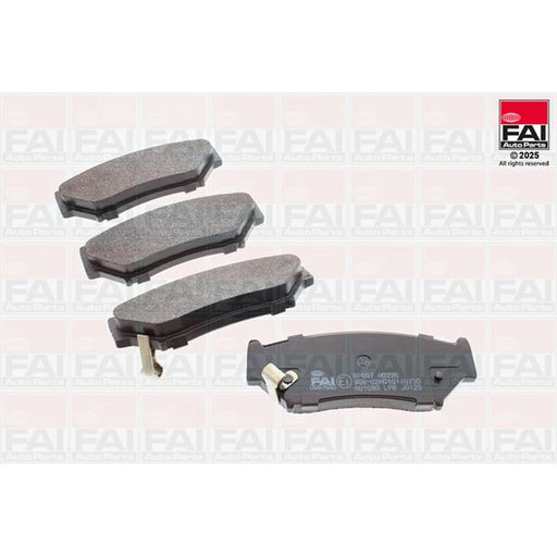 FAI Front Brake Pad Set fits Suzuki Grand Vitara I 1998-2005 1.6 2.0