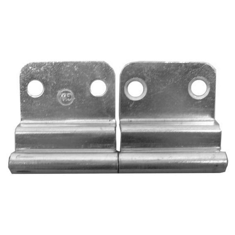 2 Flap Hinge Zinc Plated Left Hand for Caravan and Motorhome Nova - Dynamic Drive
