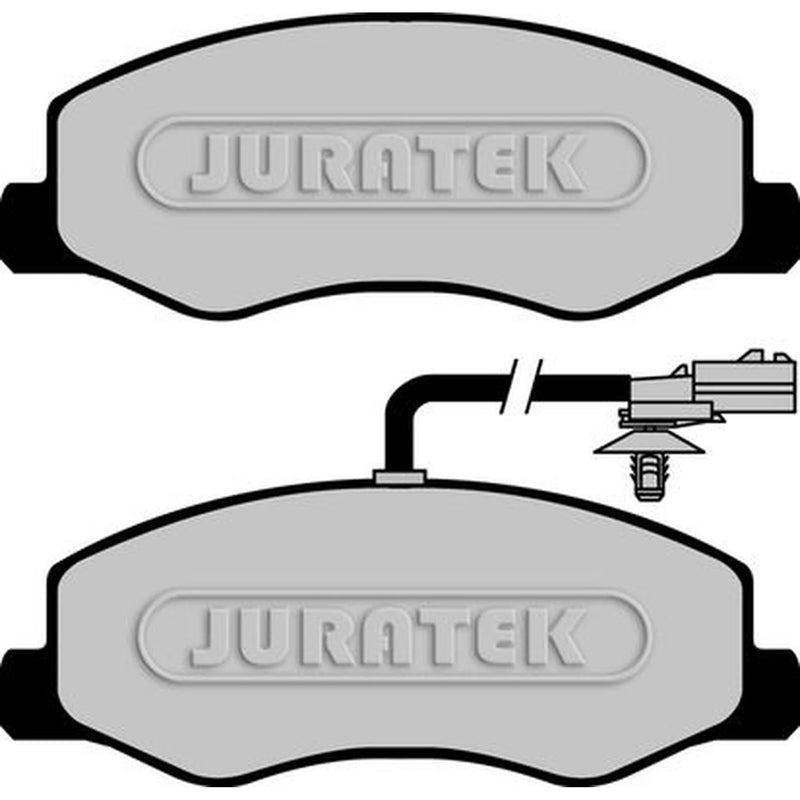 Juratek Rear Brake Pad Set fits Nissan Interstar 2021-2024