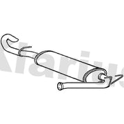 Klarius Box With Tail Pipe Rear fits Nissan Interstar 2002 on