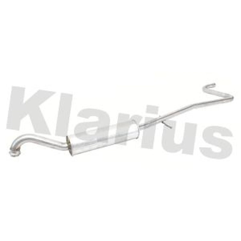 Klarius Box With Centre Pipe Centre fits Ford Fiesta VII 2017 on 1.1