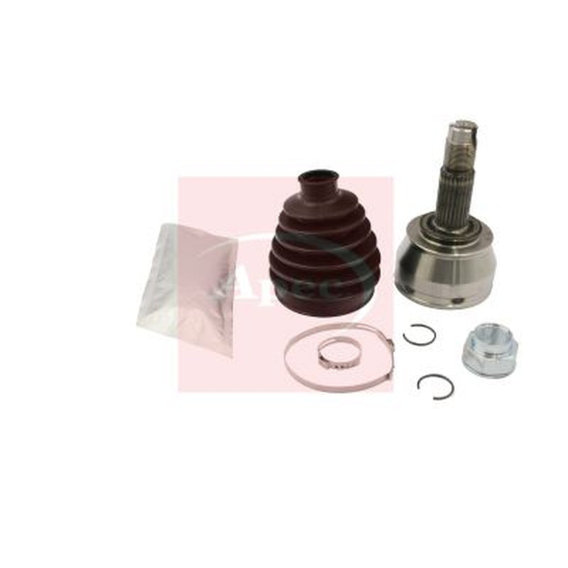 Apec CV Axle Shaft Assembly Front fits Fiat Grande Punto 2005-2014 1.3