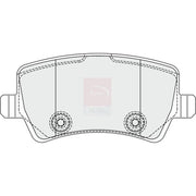 Apec Front & Rear Brake Discs & Pads fits Land Rover Range Rover Evoque