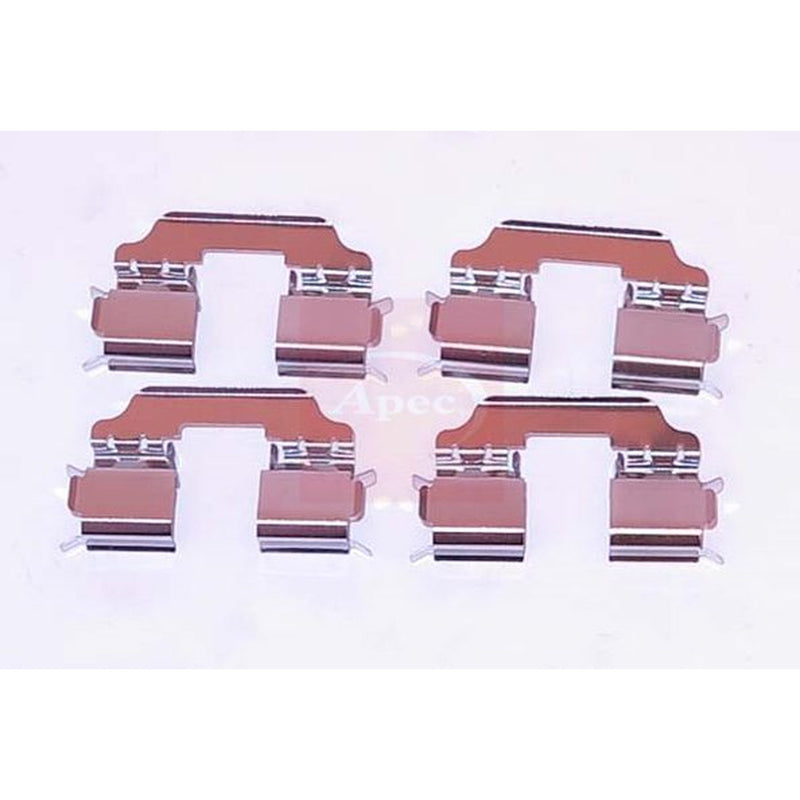 Apec Brake Pad Accessory Fitting Kit Rear fits Renault Kangoo 2008 on 1.5 1.6