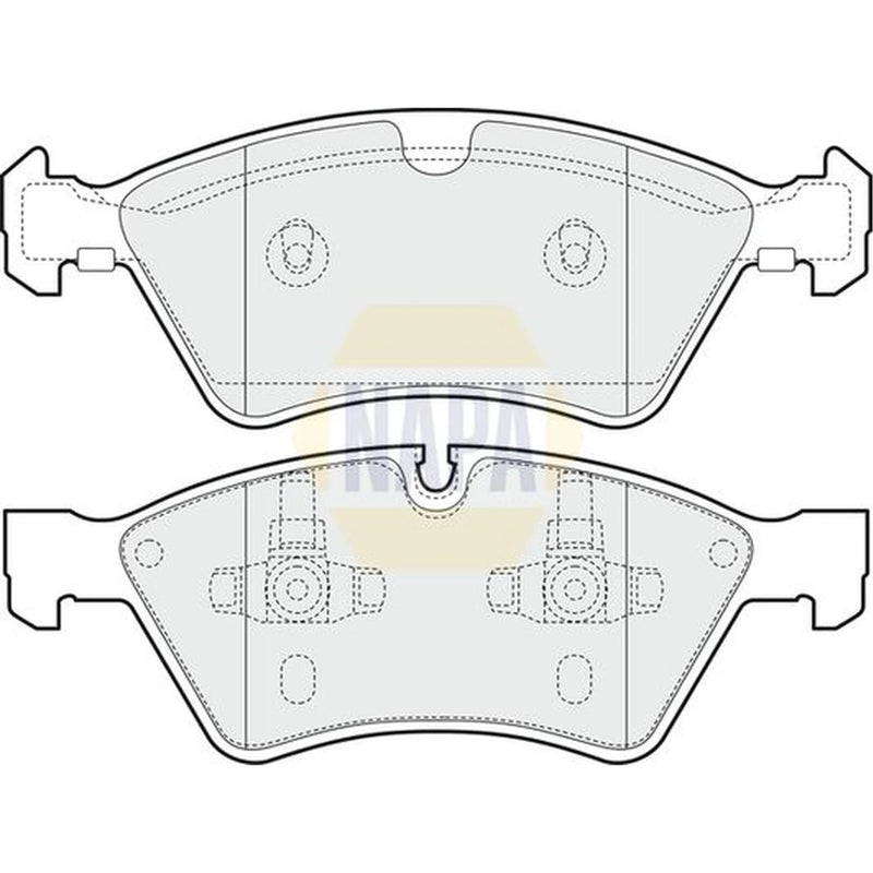 NAPA Front Brake Pad Set NBP1118