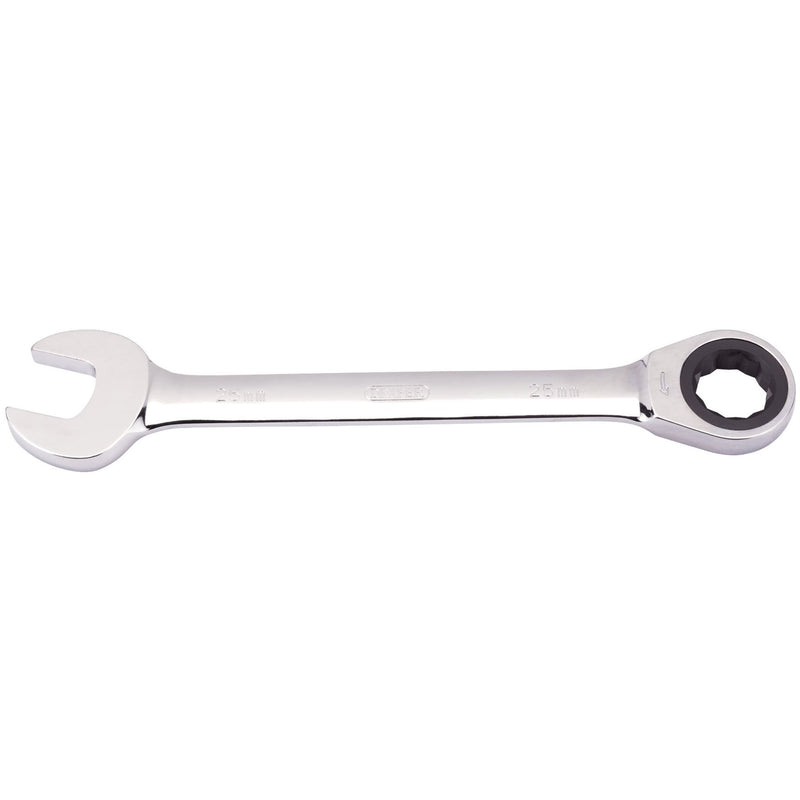 Draper Metric Ratcheting Combination Spanner, 25mm 31024 Draper - Dynamic Drive