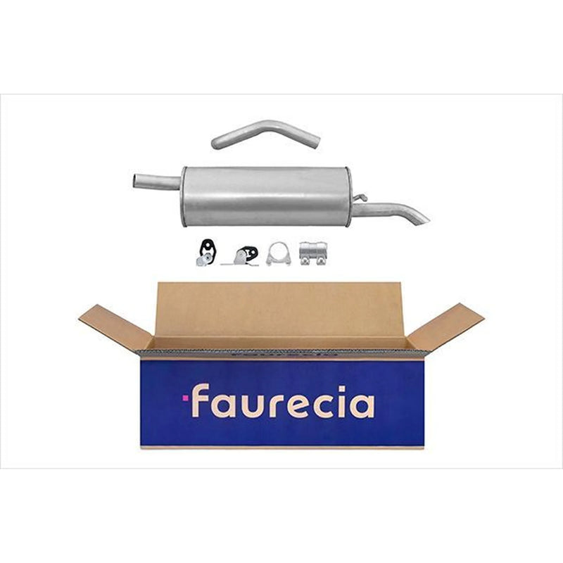 Hella End Silencer Rear fits Seat Cordoba 2002-2006 1.2