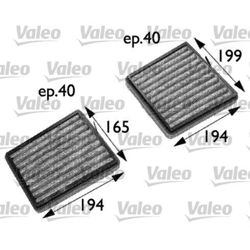 Valeo Cabin Air Filter (Pollen Filter) 698742