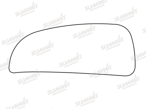 Summit Stick-On Commercial Lower Blind-Spot Mirror Glass fits Citroen Jumper, Fiat Ducato, Peugeot Boxer RHS Summit - Bars 4 Cars