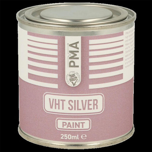 PMA Very High Temperature Paint Silver Brushcan 250ml PMA - Dynamic Drive