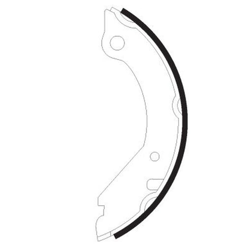 Mintex Parking Brake Shoe Set fits Volvo 240 1974-1993 2.0 2.1 2.3 2.4 2.7 2.8