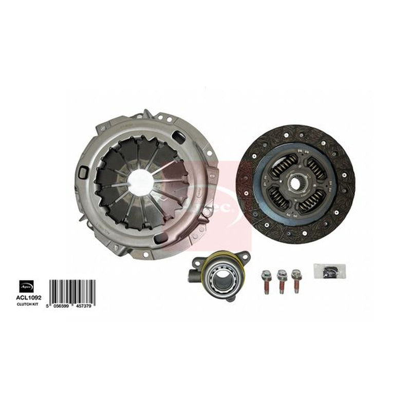 Apec Clutch Kit Set 3pc fits Daihatsu Charade VIII 2011 on 1.33
