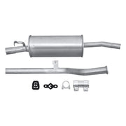 Hella End Silencer Rear fits Fiat Panda 1986-1994