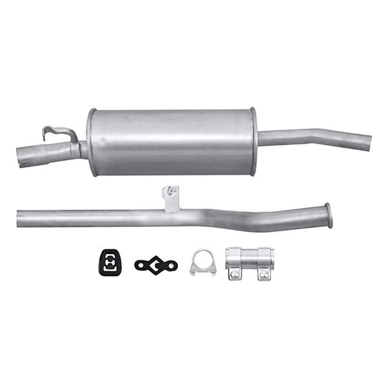 Hella End Silencer Rear fits Fiat Panda 1986-1994