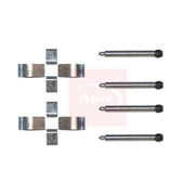 Apec Brake Pad Accessory Fitting Kit Rear fits Mercedes-Benz 123 1980-1985