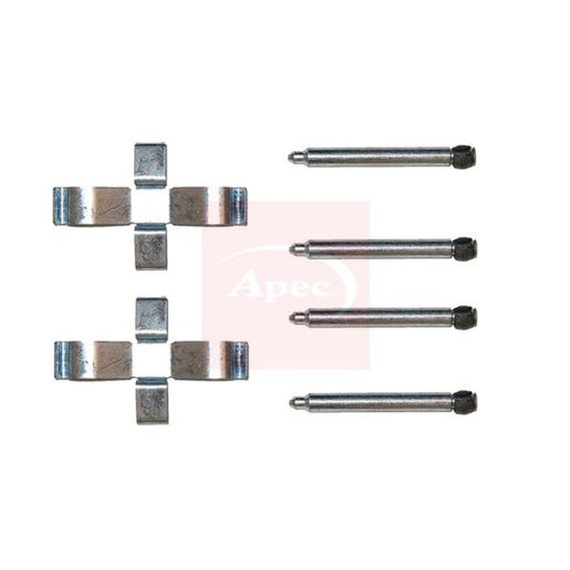 Apec Brake Pad Accessory Fitting Kit Rear fits Mercedes-Benz 123 1980-1985