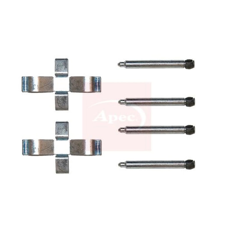 Apec Brake Pad Accessory Fitting Kit Rear KIT309