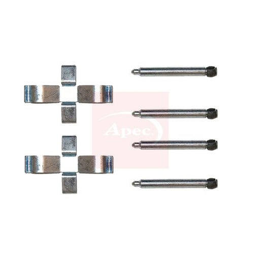 Apec Brake Pad Accessory Fitting Kit Rear fits Mercedes-Benz 123 1980-1985