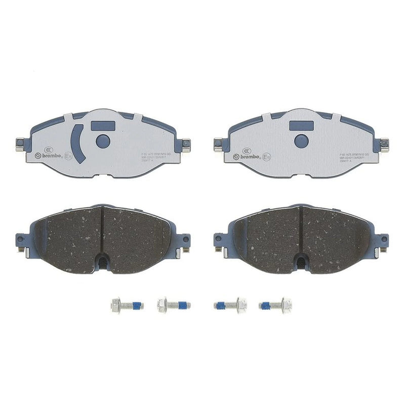 Brembo 4 x Front Brake Pad Set fits Audi Q3 2021 on