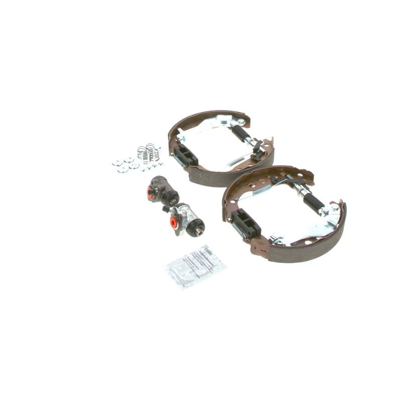 Bosch Brake Shoe Set Axle Kit fits Toyota Yaris/Vitz 2001-2005 1.4