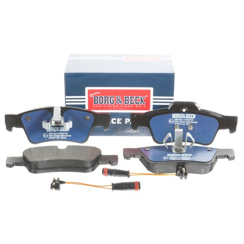Borg & Beck Front & Rear Brake Discs & Pads fits Mercedes-Benz Gl-Class