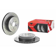 Brembo Xtra 2 x Perforated/Vented Brake Discs fits Subaru Impreza 2001-2005 2.0