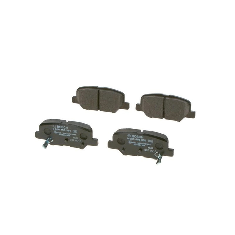 Bosch Front & Rear Pads fits Mitsubishi Outlander III 2012-2022 2.0 2.2
