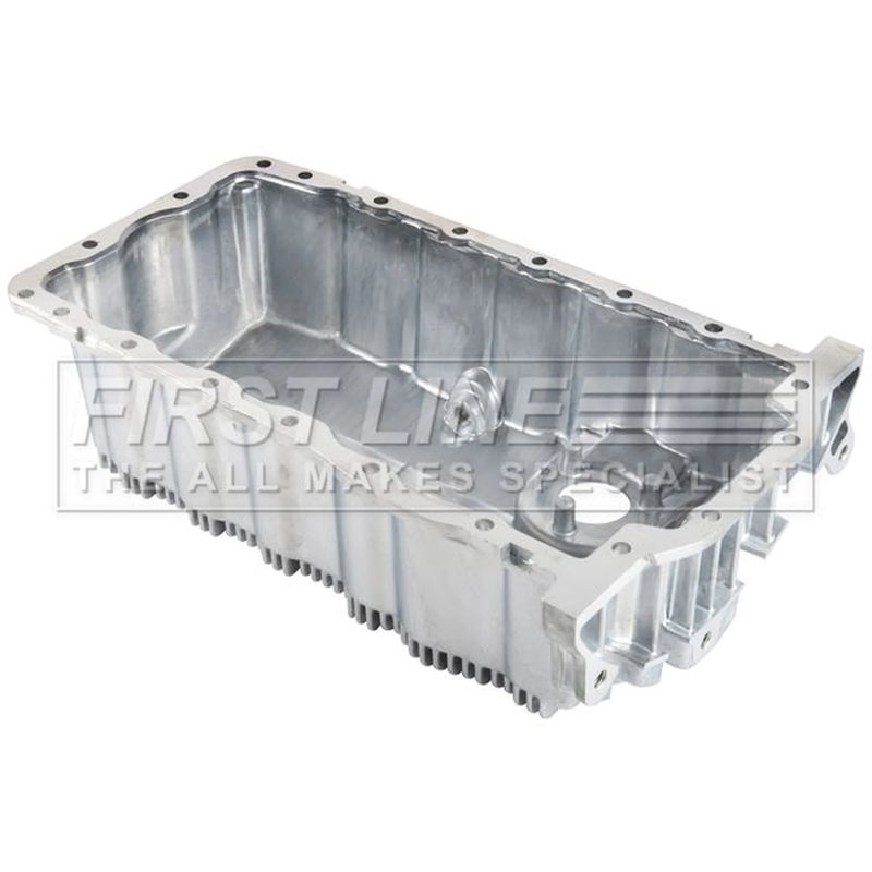 First Line Engine Oil Sump Pan Aluminium fits Audi A3 2003-2013 1.6
