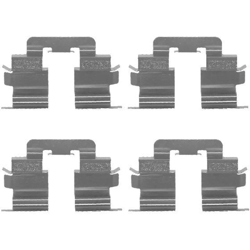 Mintex Brake Pad Accessory Fitting Kit Front fits Mercedes-Benz A-Class