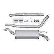 Hella End Silencer Rear fits Renault Twingo I 1996-2007 1.2